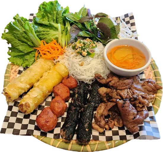 429. House Special Vermicelli Platter (Mẹt Bún Đặc Biệt)