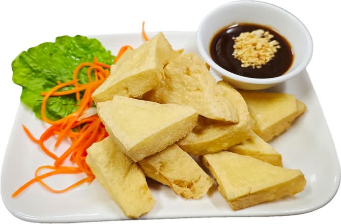 V2. Deep Fried Tofu (Đậu Hủ Chiên)