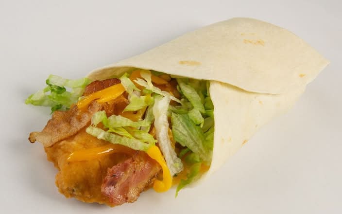 Bacon Ranch Wrap Crispy