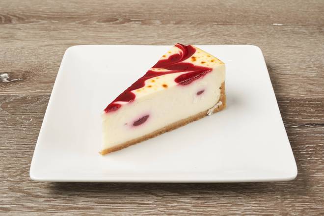 White Chocolate Raspberry Cheesecake