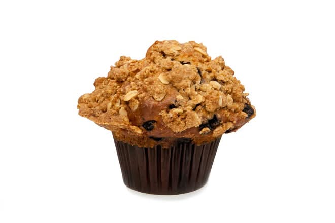 BLUEBERRY OAT CRUMBLE MUFFIN