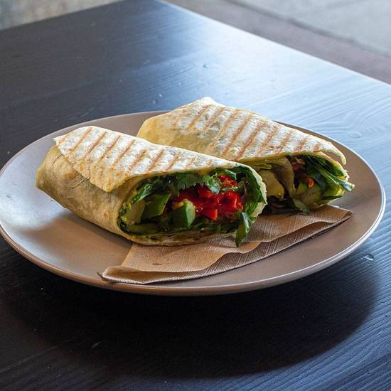 High Protein Veggie Wrap