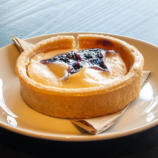 BLUBERRY CUSTARD TART