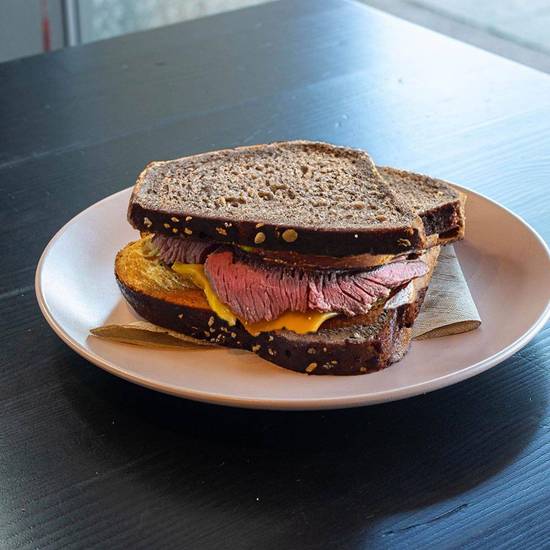 Corned Beef on Rye Sandwich