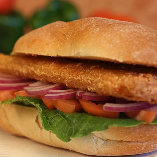 Southern-Style Haddock Sandwich and Fries