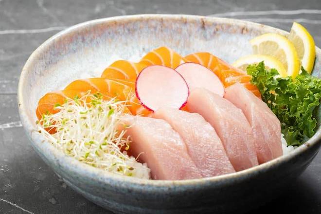 Tuna & Salmon Don