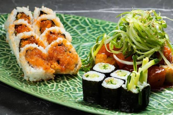 Spicy Salmon Combo
