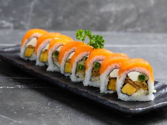 Smoked Salmon Cream Cheese Roll (2)