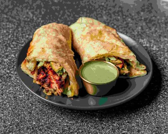 Paratha Chicken Kebab Roll
