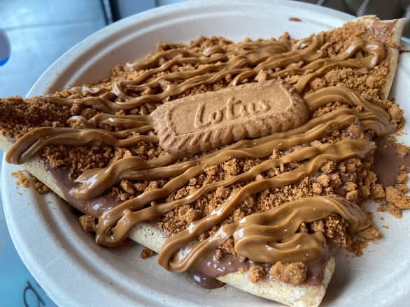 Lotus Biscoff Crepe / Crêpe Lotus Biscoff