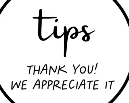 Tip $2 - Thank you!