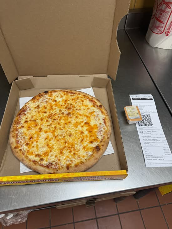 10” Basic small pizza