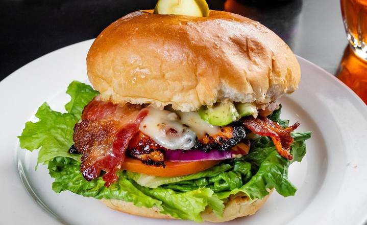 Sriracha Honey Chicken Burger