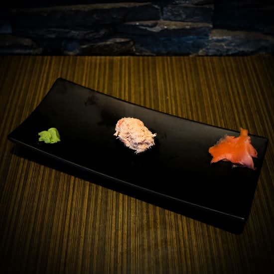 Real Crab Meat Sushi (Kani)