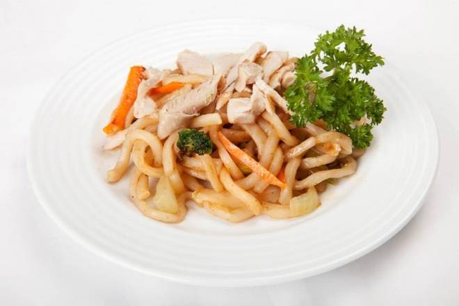 87. Udon Frit au Poulet / Fried Chicken Udon