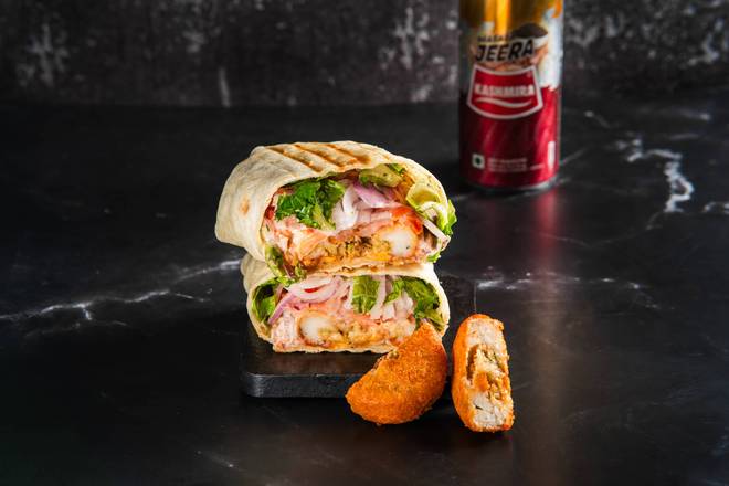 Aloo Tikki Kathi Roll