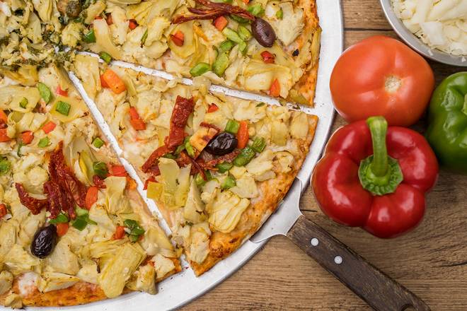 Artichoke Hearts Pizza
