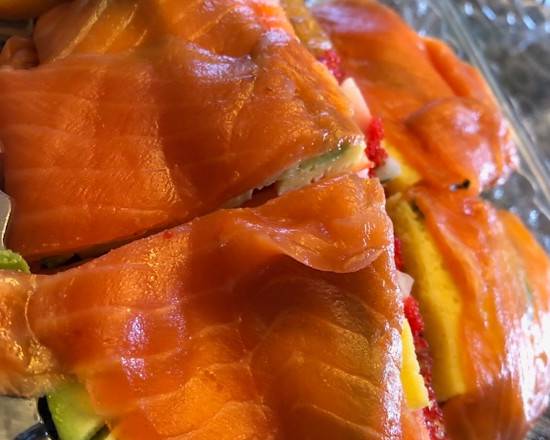 Sushi pizza