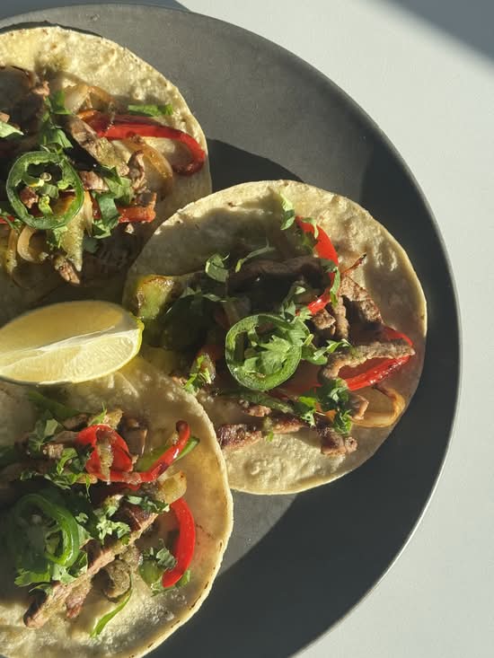 Steak Fajita Tacos