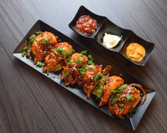 Chili Chicken Momos