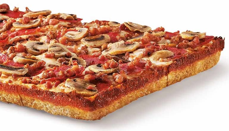 Detroit Style Deep Dish Canadian
