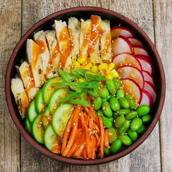 Chicken Poke Bowl
