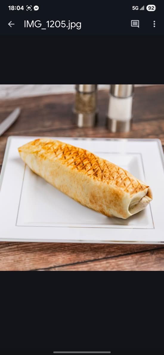 Beef Shawarma Sandwich