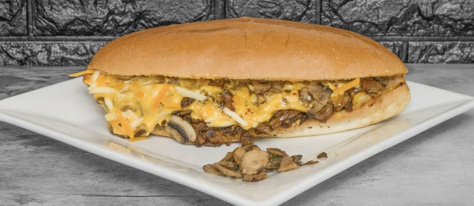 Philly Cheese Shawarma Sandwich