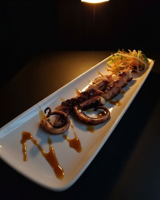 Pieuvre Grillée et Sauce Tare / Grilled Octopus and Tare Sauce
