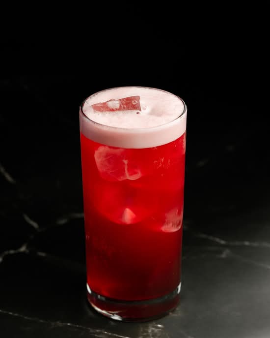 Elderberry Hibiscus Lemonade