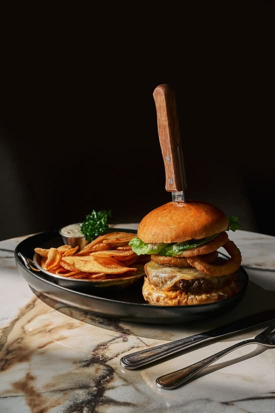 The House Wagyu & Bison Burger