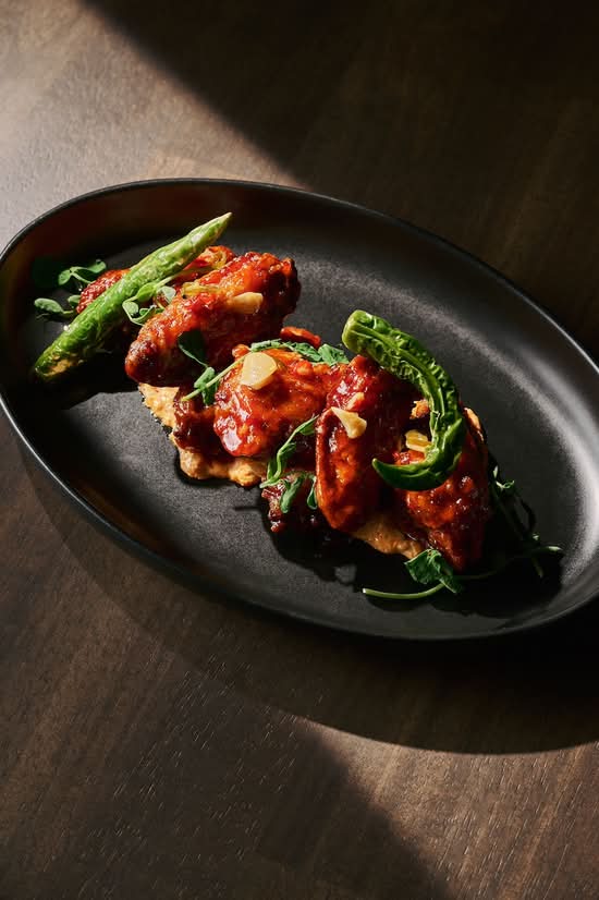 Gochujang Maple Wings