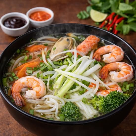 18. Seafood Pho - hải sản