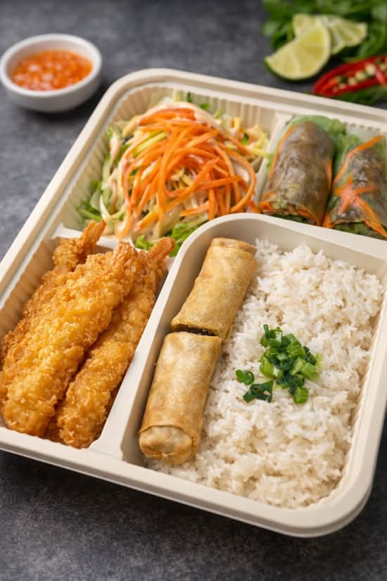 34. Bento Box Shrimp
