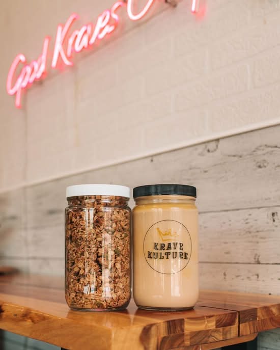Gluten free Granola Jar
