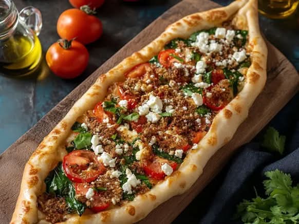 Vegetarian Pide