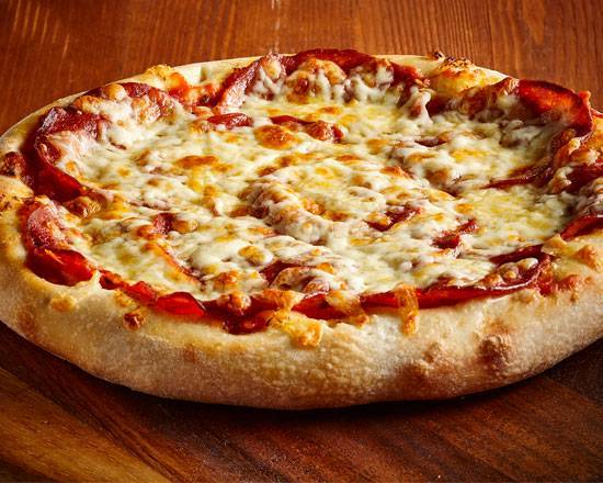 Pizza au Pepperoni / Pepperoni Pizza