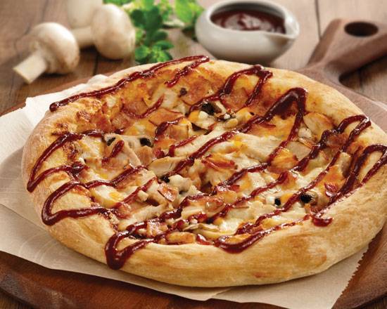 Pizza au Poulet BBQ / BBQ Chicken Pizza