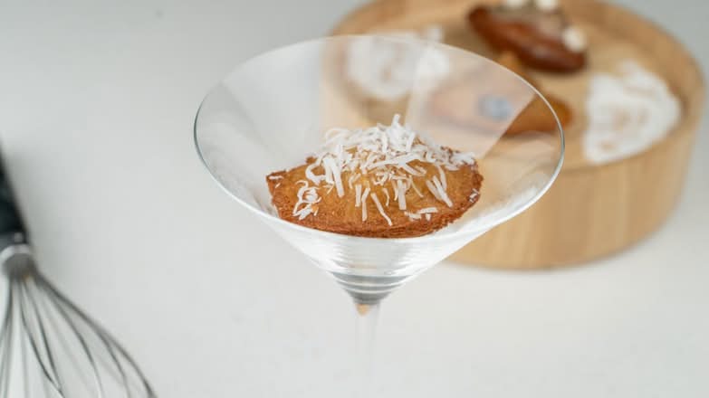 Madeleine Ananas Rôti & Noix De Coco - Madeleine Roasted Pineapple & Coconut
