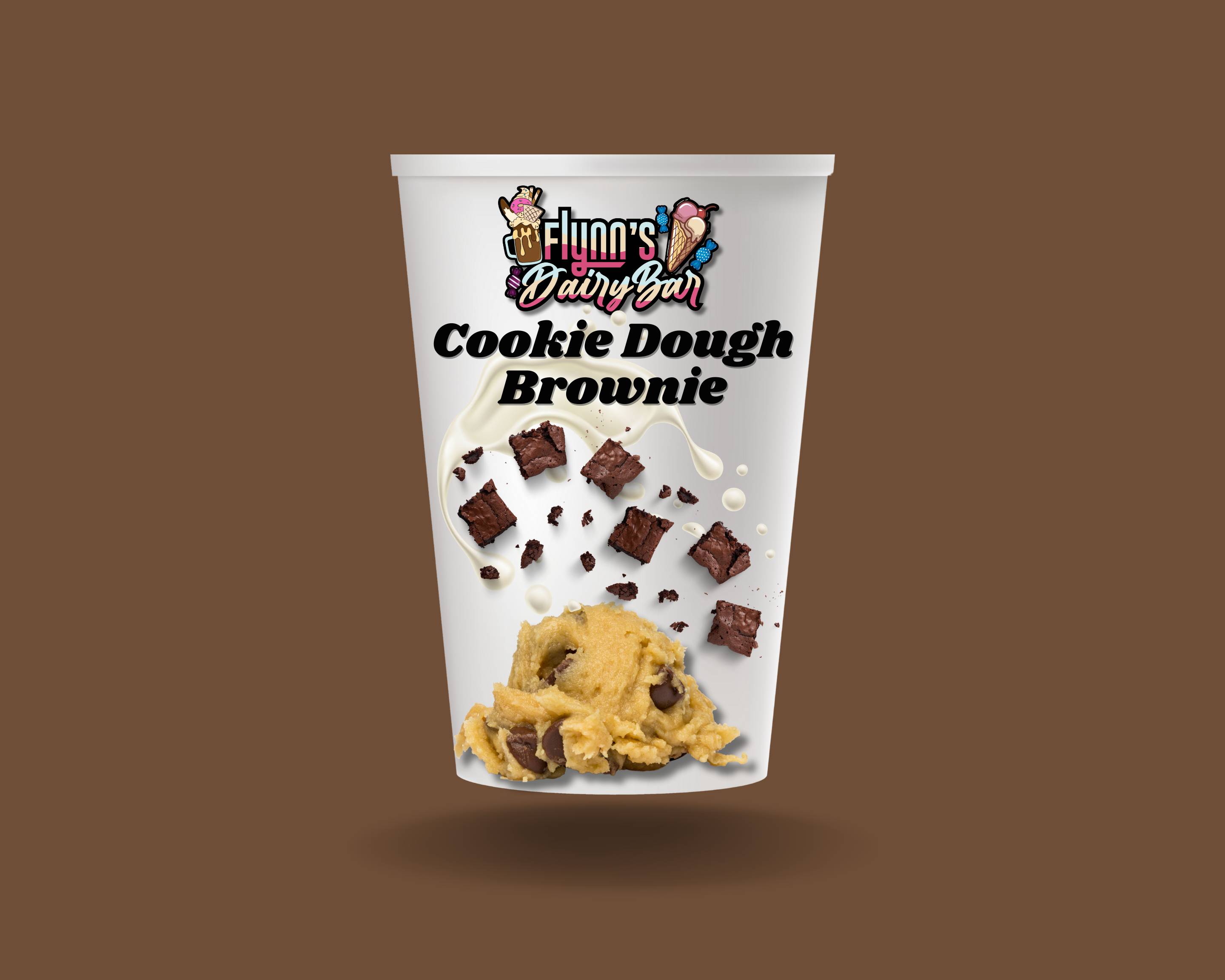 Cookie Dough Brownie Shake