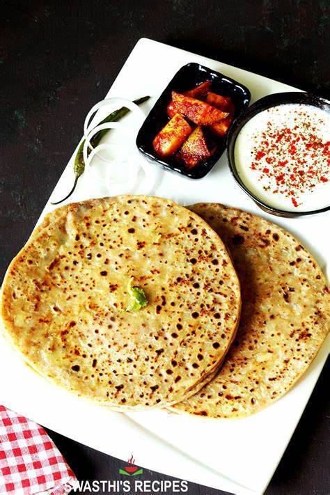 Aloo Paratha Thali