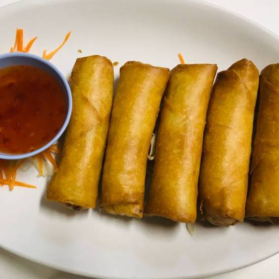 2. Spring Rolls (5 pcs)