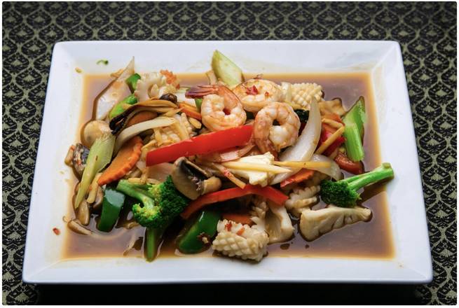 47. Pad Cha (350 ml) with Free rice