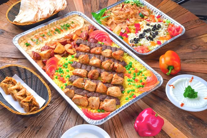 King BBQ Plate.