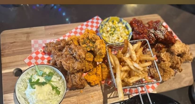 Famous Chicken Platter (모듬 치킨)