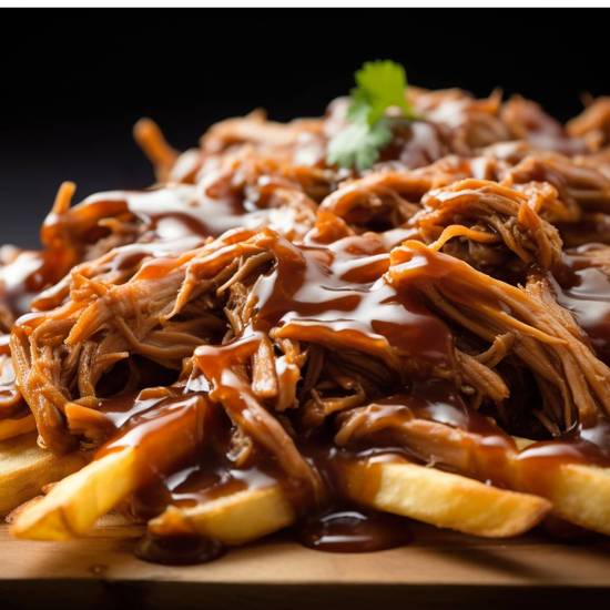 BBQ Braised Beef Poutine