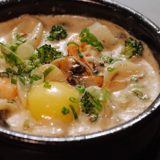 Carbonara Udon Seafood