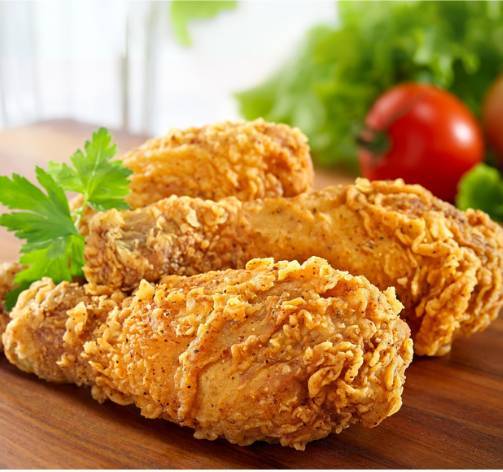 4 Pcs Fried Chicken. Mild