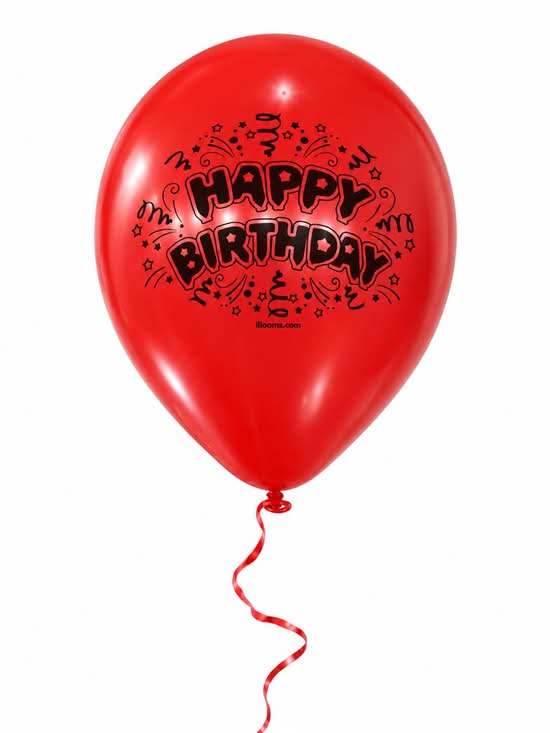 Happy Birthday Iilooms Balloon 1 Pc