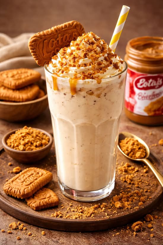 Lotus Biscoff Flavour Shake